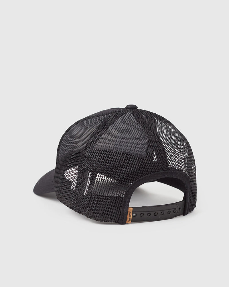 Black-5-Panel-High-Profile-Baseball-Cap
