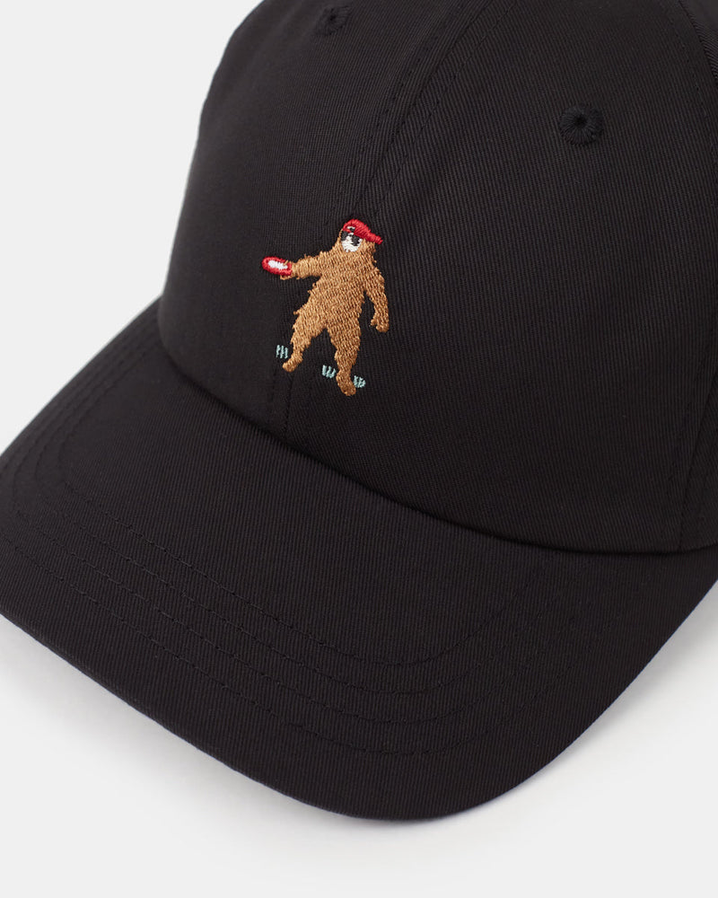 Black-Adjustable-Graphic-Baseball-Cap