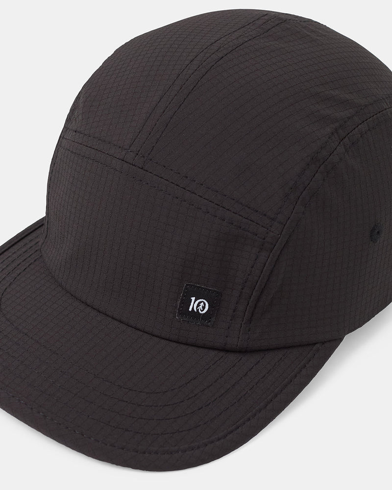 Black-Eco-Friendly-Low-Profile-Unstructured-Baseball-Cap