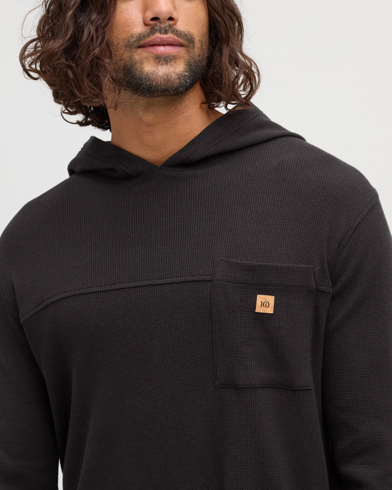 Black-Men_s-Hooded-TreeWaffle-Long-sleeve