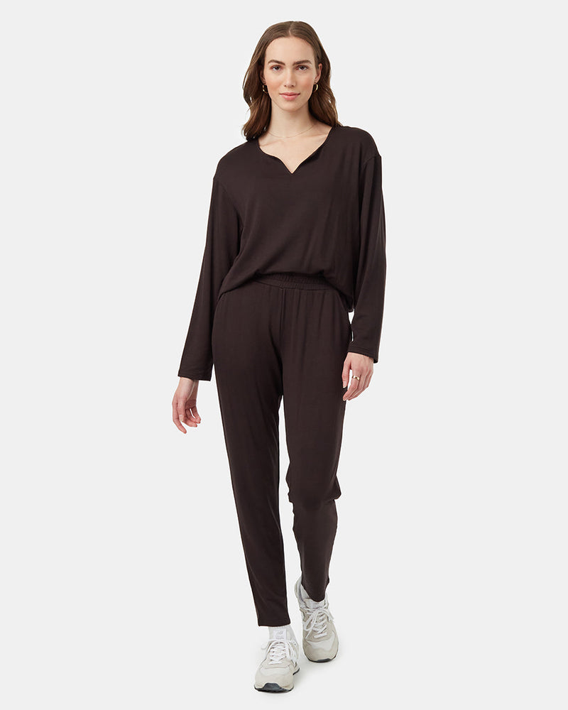 Black-Mid-Rise-Full-Length-Tapered-Sweatpants