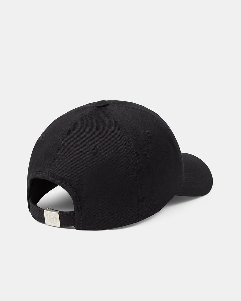 Black-Organic-Cotton-Low-Profile-Embroidered-Baseball-Cap