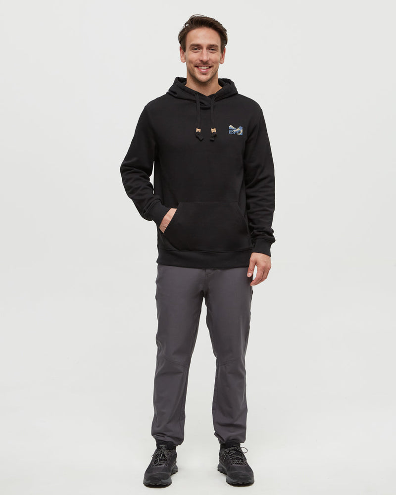 Black-Printed-Graphic-TreeFleece-Hoodie