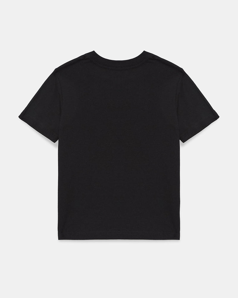 Black-Recycled-Polyester-Crew-Neck-Graphic-T-Shirt