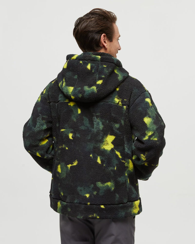 Black-Relax-Bonded-Sherpa-Fleece-Zip-Jacket