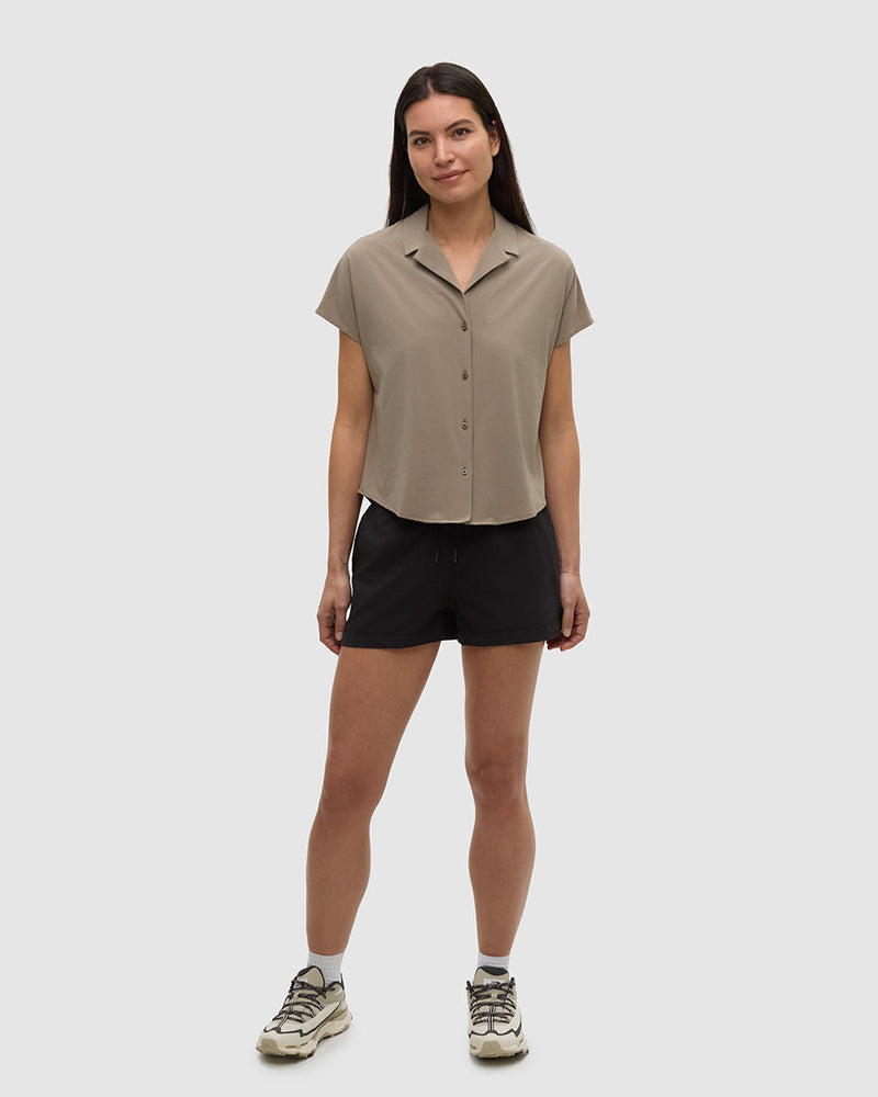 Black-Stretch-Quick-Dry-Shorts