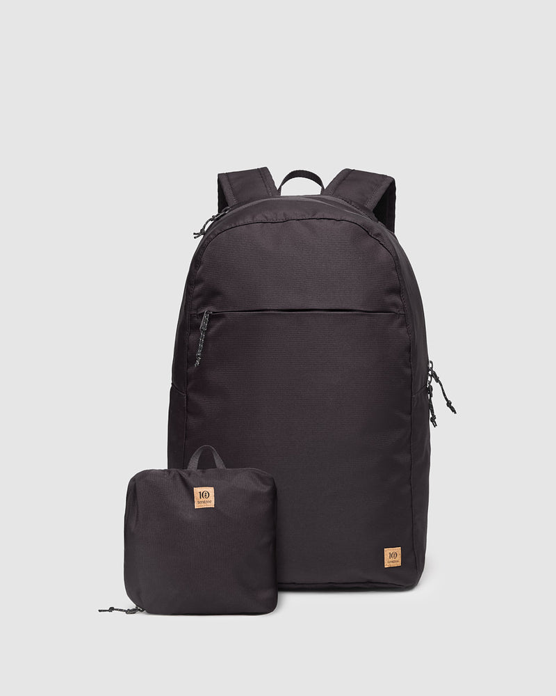 Black-Sustainable-Water-Repellent-Backpack