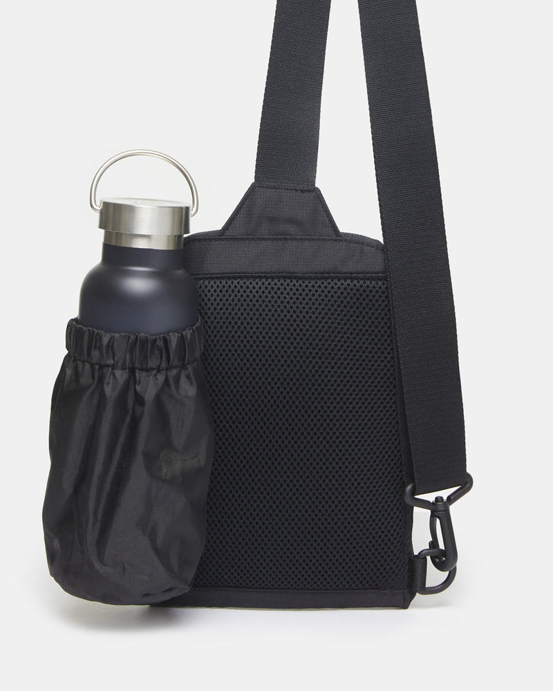 Black-Sustainable-Water-Repellent-Crossbody-Bag