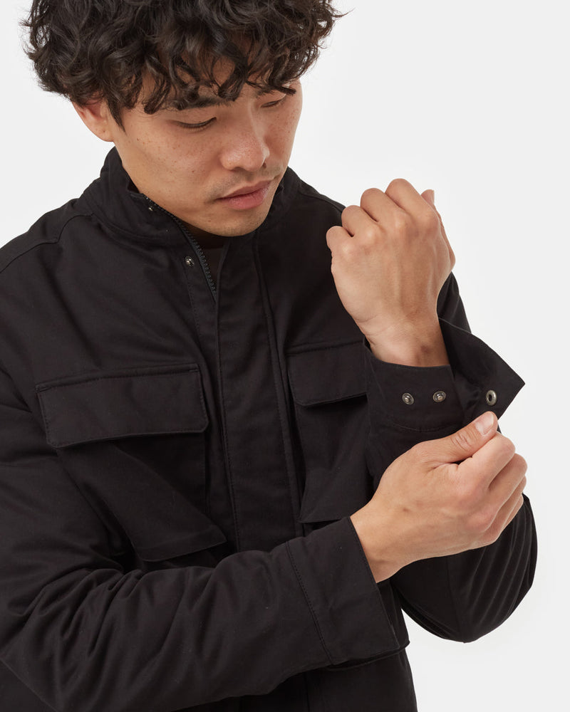 Black-Water-Repellent-Full-Zip-Utility-Jacket