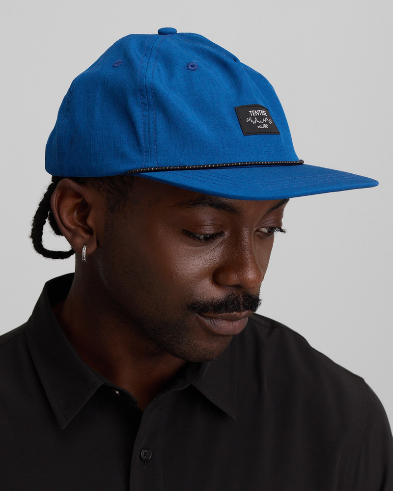 Blue-5-Panel-Flat-Brim-Medium-Baseball-Cap