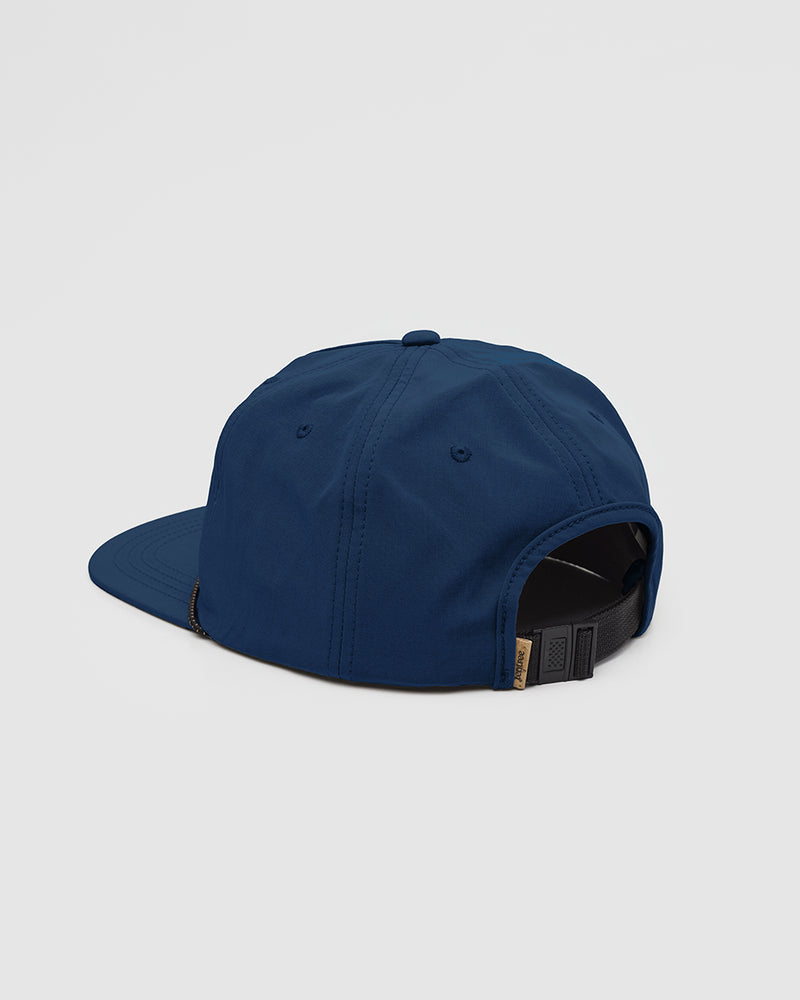 Blue-5-Panel-Flat-Brim-Medium-Baseball-Cap