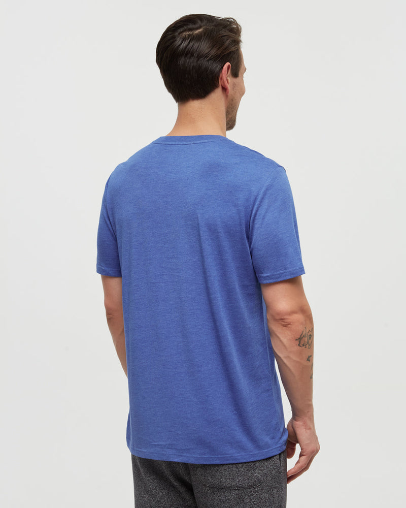 Blue-Regular-Fit-Embroidered-Graphic-T-Shirt