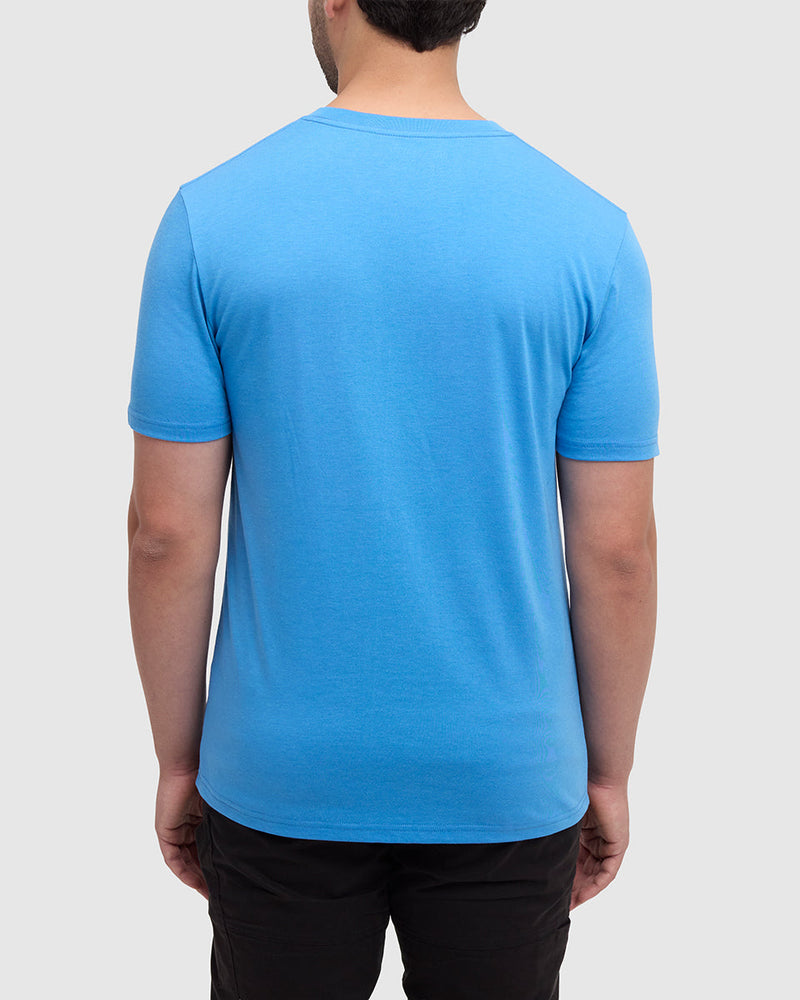 Blue-Treeblend-Crew-Neck-Pocket-T-Shirt