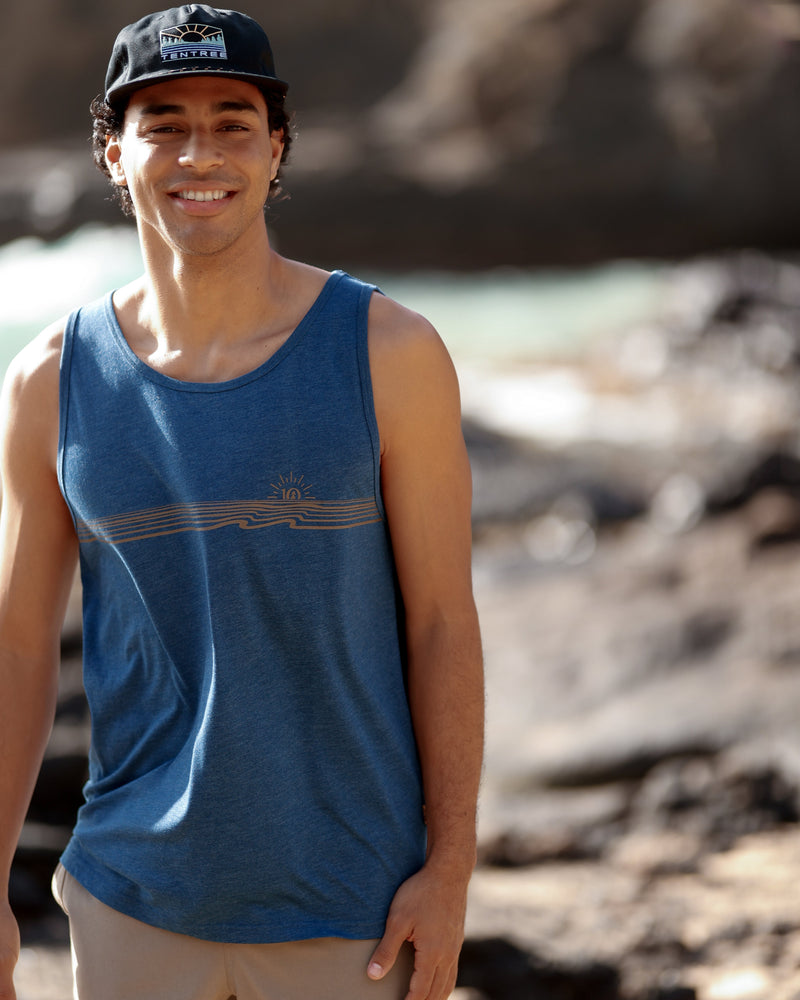 Blue-Treeblend-Graphic-Crew-Neck-Tank