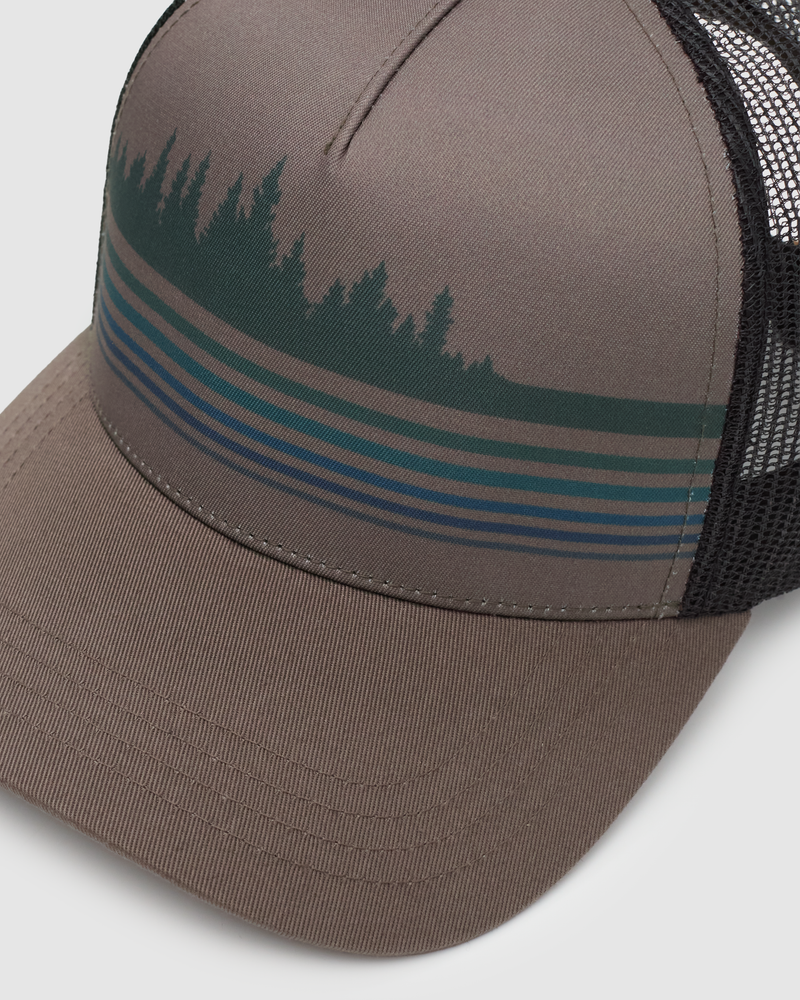 Brown-5-Panel-High-Profile-Baseball-Cap