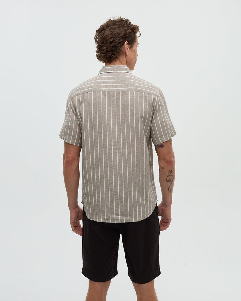 Brown-Hemp-Button-Front-Shortsleeve-Shirt
