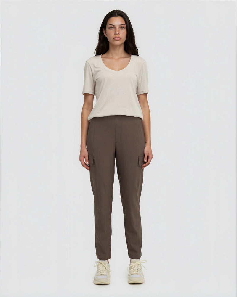 Brown-High-Rise-Tapered-InMotion-Pant