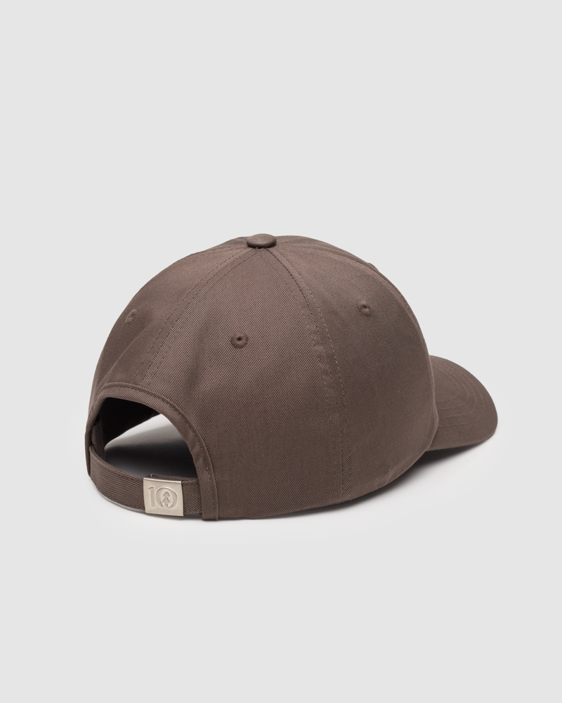 Brown-Low-profile-Embroidered-Ball-Cap