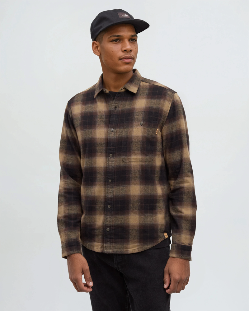 Brown-Men_s-Longsleeve-Button-Down