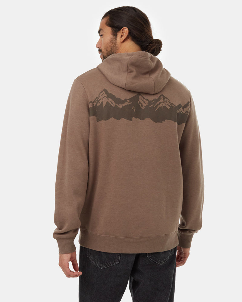 Brown-Organic-Cotton-Graphic-Hoodie