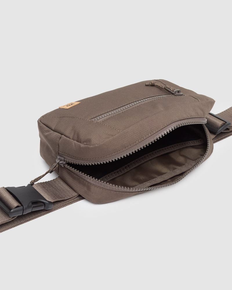 Brown-Recycled-Polyester-Hip-Pack