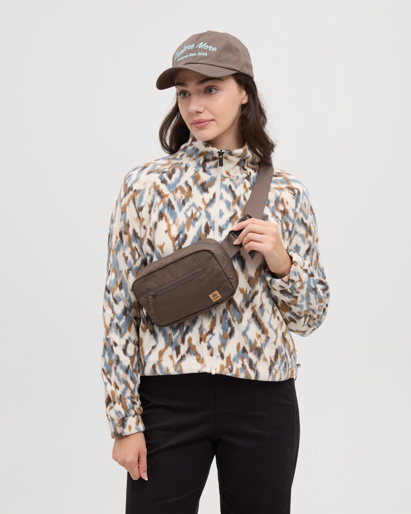 Brown-Recycled-Polyester-Hip-Pack