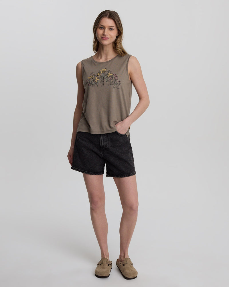 Brown-Treeblend-Graphic-Crew-Neck-Tank