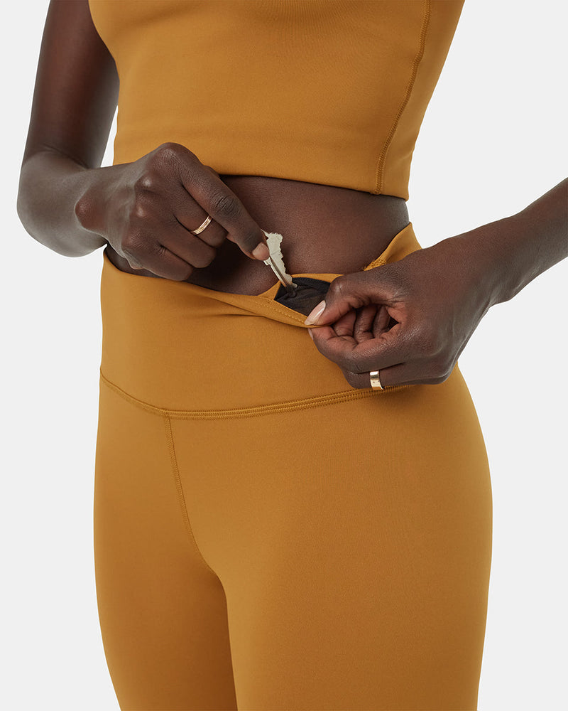 Brown-Womens-High-Waisted-Leggings