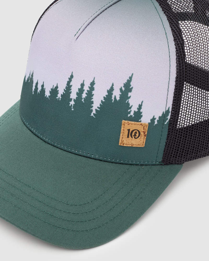 Green-5-Panel-High-Profile-Baseball-Cap