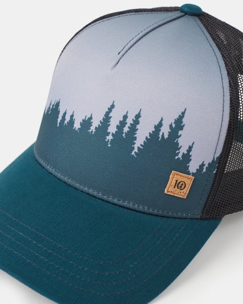 Green-Adjustable-Mesh-Baseball-Cap
