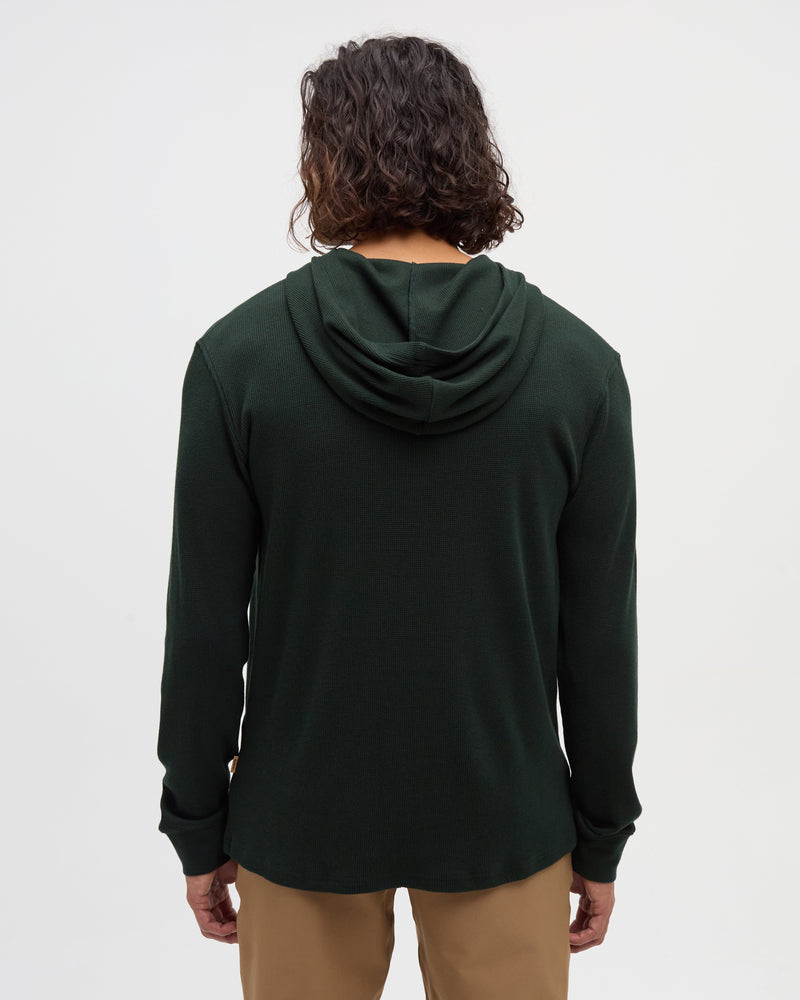 Green-Men_s-Hooded-TreeWaffle-Long-sleeve