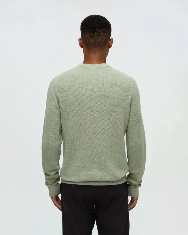 Green-Organic-Cotton-Woven-Sweater