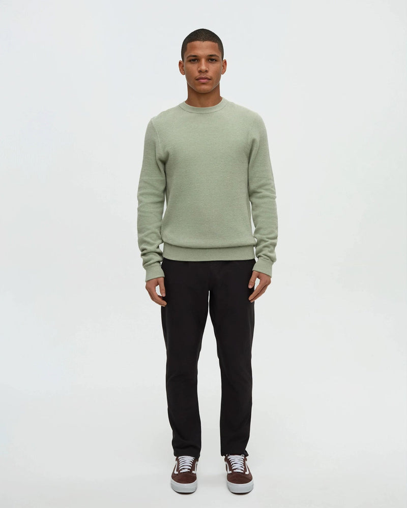 Green-Organic-Cotton-Woven-Sweater