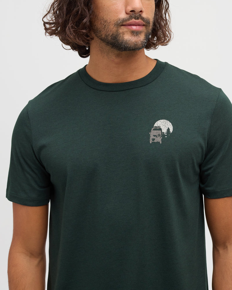 Green-Printed-Graphic-TreeBlend-T-Shirt