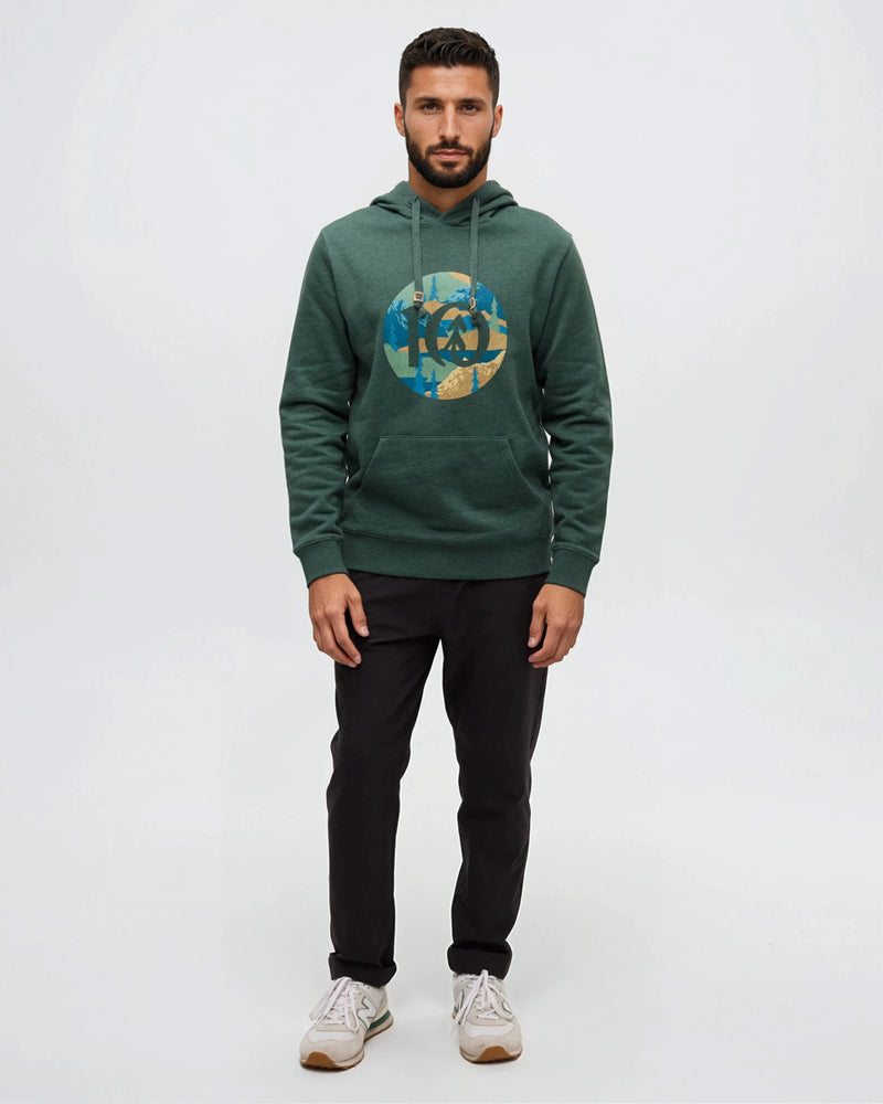 Green-Printed-Graphic-TreeFleece-Hoodie