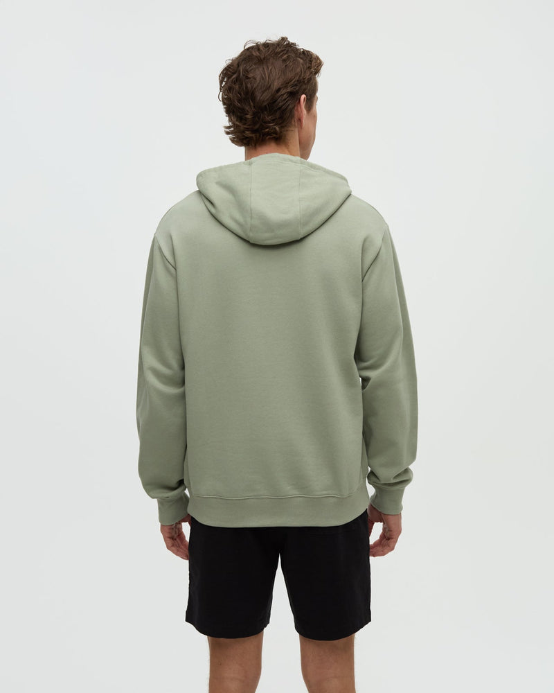 Green-Relaxed-Fit-Graphic-Hoodie