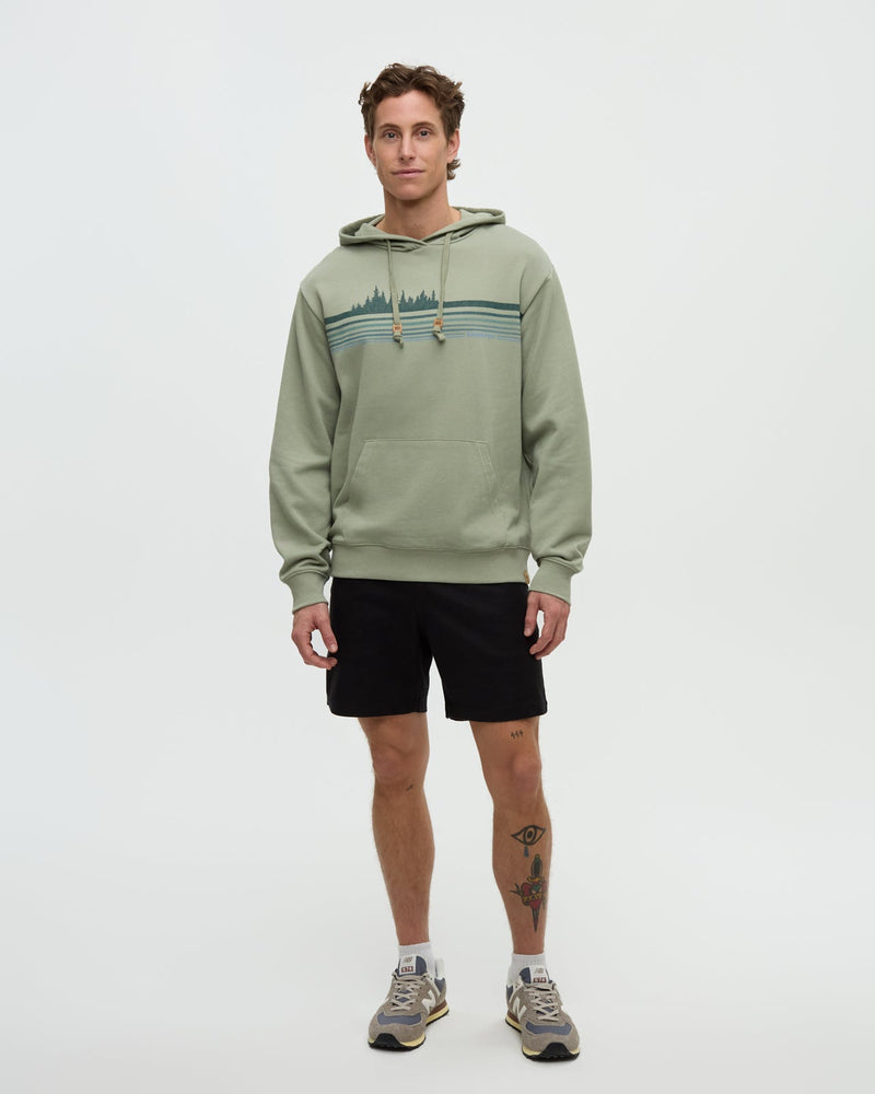 Green-Relaxed-Fit-Graphic-Hoodie