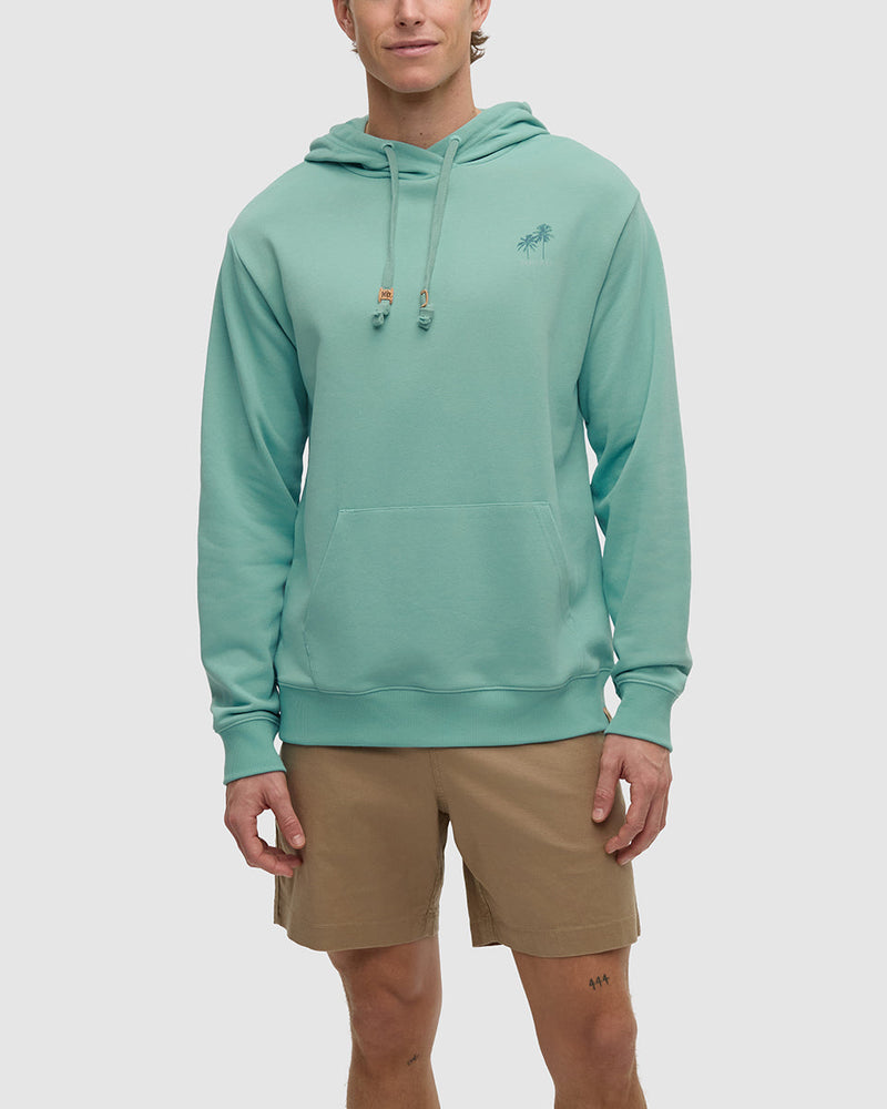 Green-Relaxed-Fit-Graphic-Hoodie