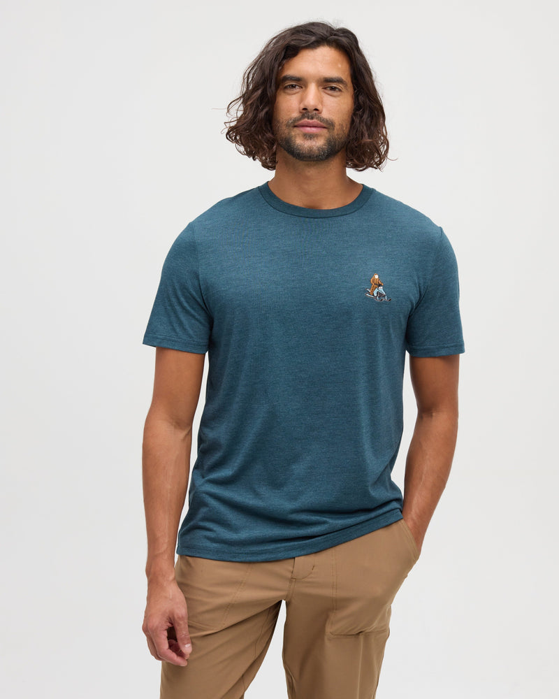 Green-TreeBlend-Embroidered-Graphic-T-Shirt