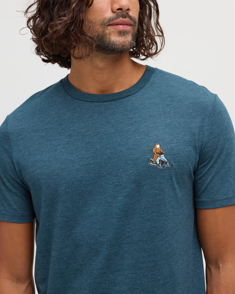 Green-TreeBlend-Embroidered-Graphic-T-Shirt