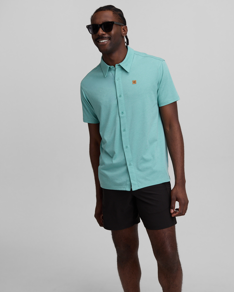 Green-TreeBlend-Shortsleeve-Button-Shirt