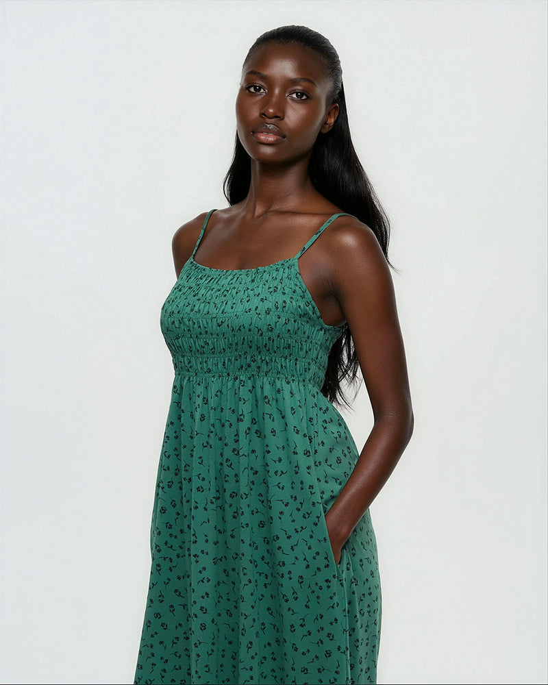 Green-TreeBlend-Sleeveless-Smocked-Dress