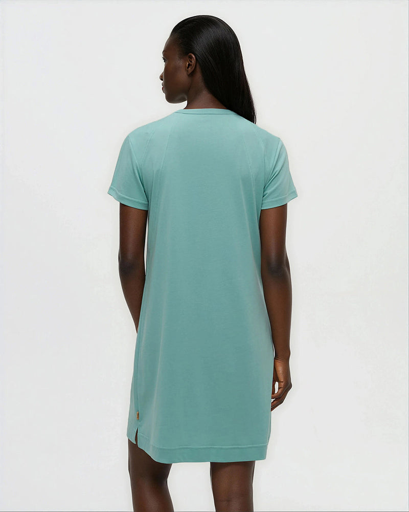 Green-TreeBlend-T-Shirt-Dress