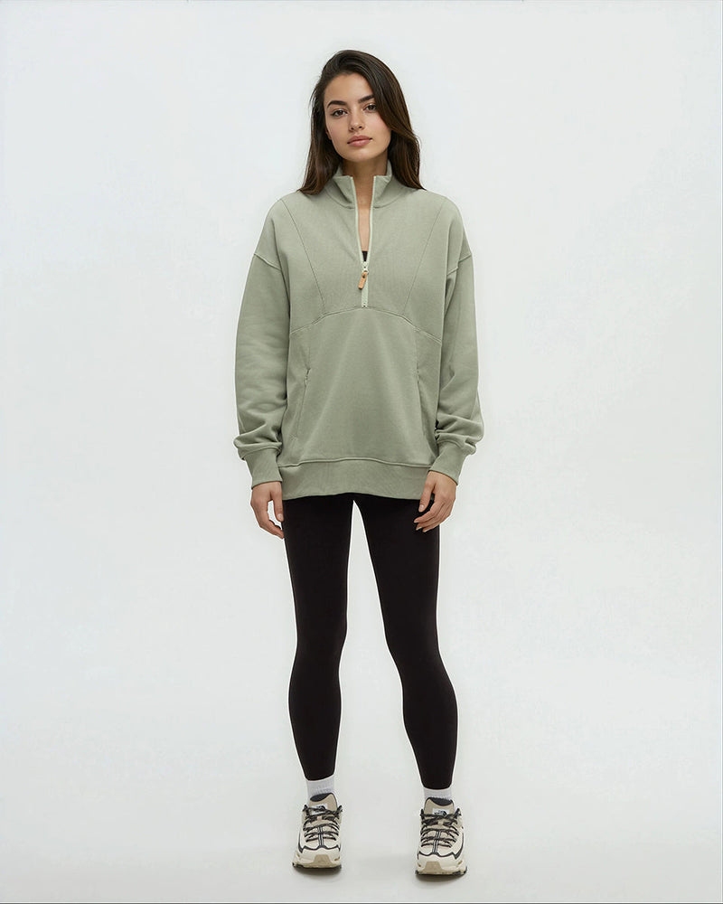 Green-TreeFleece-Oversize-Contrast-14-Zip