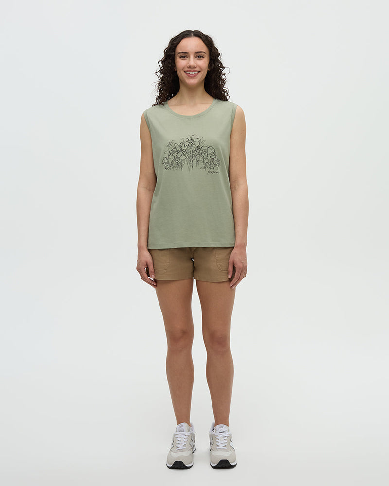 Green-Treeblend-Graphic-Crew-Neck-Tank