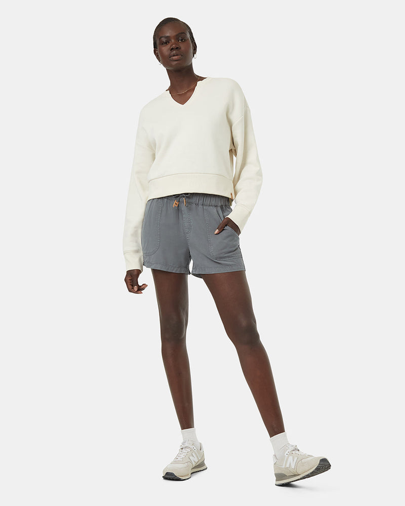 Green-Womens-Casual-Summer-Shorts