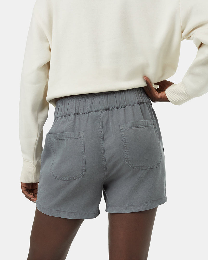 Green-Womens-Casual-Summer-Shorts