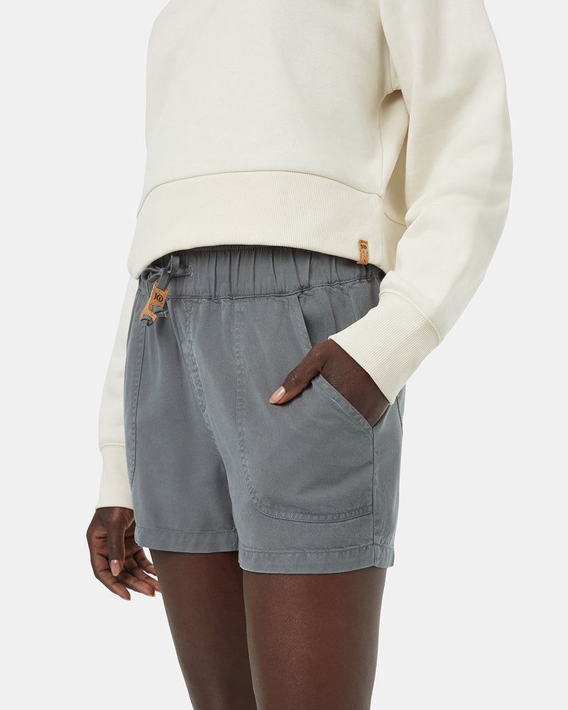 Green-Womens-Casual-Summer-Shorts