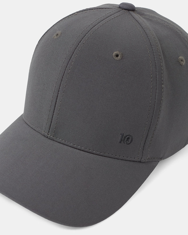 Grey-Adjustable-Repreve-Baseball-Cap