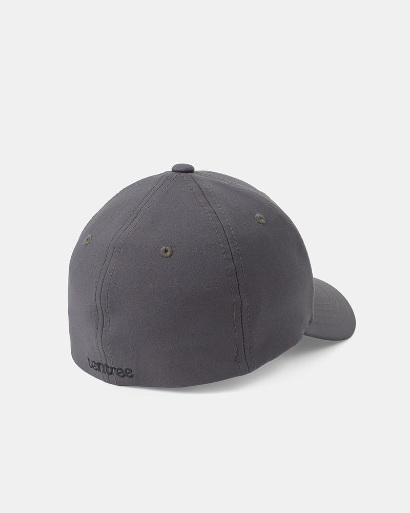 Grey-Fitted-Baseball-Cap